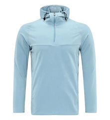 2024 Adults Soccer Jerseys Sets Football Men Jackets Half-zip Jacket With Hat Tracksuit Uniforms Suit