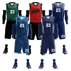 Hot Selling Sublimation Mens Team Basketball Jersey Uniform Design Customized 3d Basketball Jersey