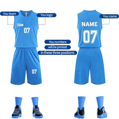 OEM/ODM Personalized Basketball Uniform High Quality Customized Jerseys for Team Wear
