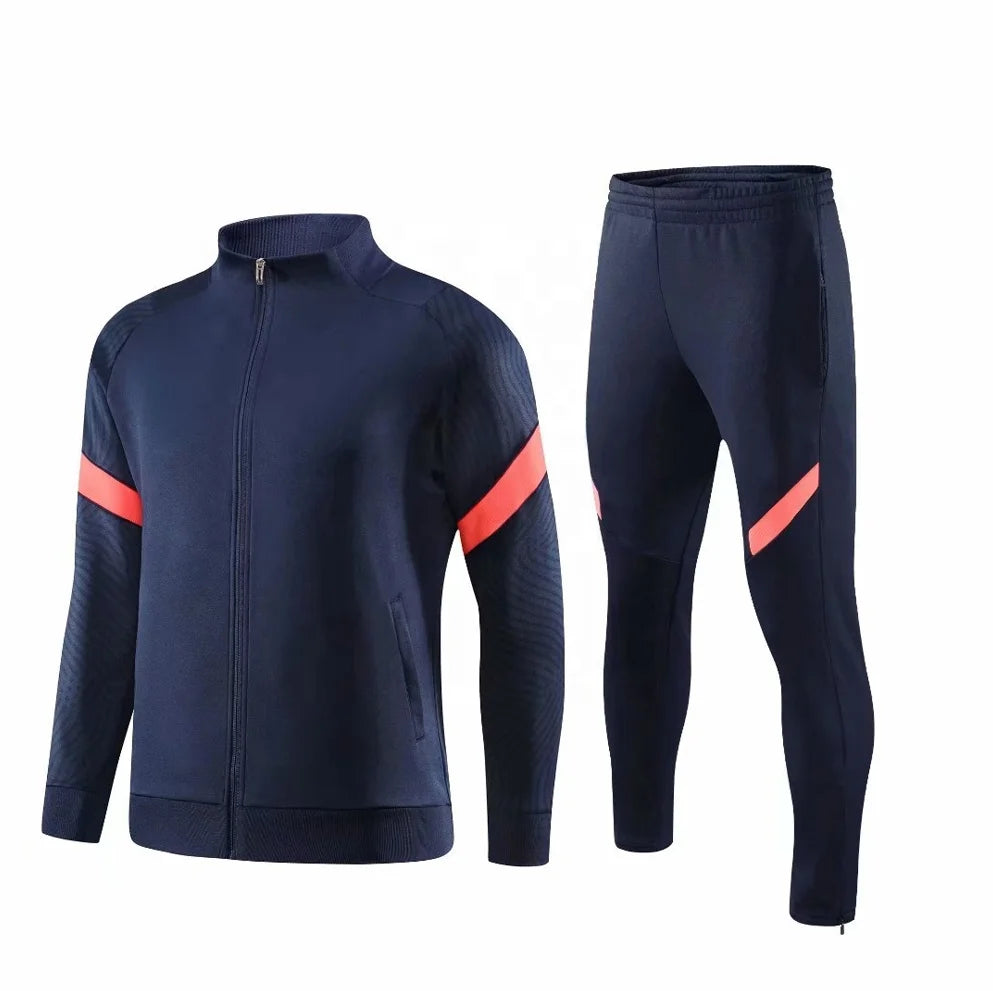 Good Quality Team Sport Long Sleeve Training Clothing Men's Soccer Football Jackets Tracksuit Uniforms