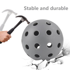 Custom Injection Molding 40 Holes Usapa Standard Outdoor Pickleball Balls for Training