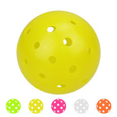 Custom Durable Rotational Pickleball Competition Ball Usapa 40 Holes Outdoor Pickleball Balls