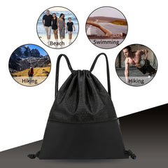 Top Quality Custom Heavy Duty Lightweight Travel Sport Basketball String Bag Waterproof Drawstring Backpack