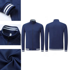 2024 Custom Training Gym Track Suits Hot Sale Custom Jogging Zip Tracksuit Football Tracksuits Team Soccer Tracksuit