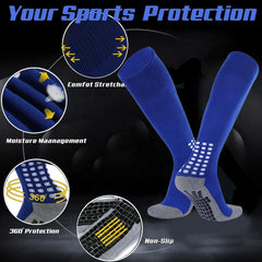 Breathable Knee High FOOTBALL SOCKS Cotton Unisex Soccer Football Socks Soccer Socks