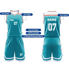 Quality Custom Basketball Jersey Personalized Logo Basketball Uniform Custom
