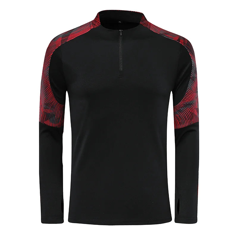 2024 Custom Training Gym Track Suits Custom Tracksuit Football Half-zip Jacket Tracksuits Team Soccer Tracksuit Men Sweatsuit