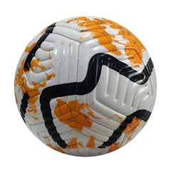 PU Machine-Sewn Soccer Ball No.3/4/5 Colorful Explosion-Proof Wear-Resistant PVC Material for School Students Adult Training