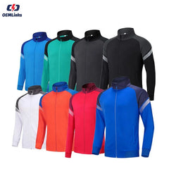 Hot Sale Custom Training Gym Track Suit Custom Wholesale Training Gym Track Suits Soccer Zip Tracksuit Men Sweatsuit
