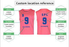 Wholesale Custom Soccer & Football Training Vest Bibs Mesh Quick Soccer Bibs Football Training Vest