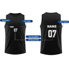 Manufacturers Supply Custom Breathable Exercise Training Fitness Vest Yoga Training Vests Sports