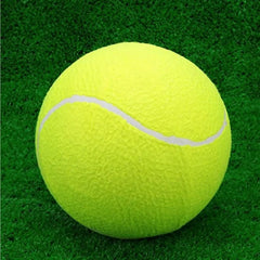 Signature 24cm Big Tennis Ball Durable 9.5 Inch Pet Bite Toy for Training and Tennis Festival Events Fabric Rubber Material