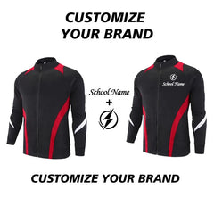 Custom Unisex Quick Dry Soccer  Football Jacket Quality Top Style Training Zip Tracksuit Set