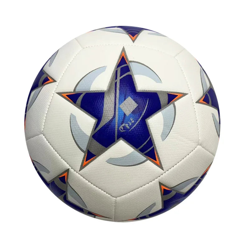 School-Recommended Size 5 Leather Soccer Ball Special Manufacturer Wholesale PU Machine-Sewn Football PVC for Student Training