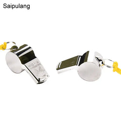 High Quality Silver Color Metal Referee Whistle