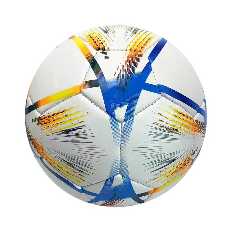 Wholesale European Cup Soccer Training Footballs WorldCup No.5 Suture Soft Leather PVC Material