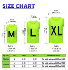 Wholesale Custom Soccer Football Training Vest Bibs Basketball Training Bibs Pinnies Training