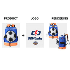 Custom logo Sports Backpack Soccer Bags Football Soccer Backpack Unisex Travel Factory Price Football Bag