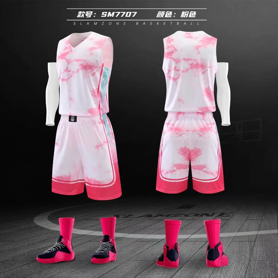 Quick Dry No MOQ epson Print High Quality Kids Jersey Basketball Sublimation Embroidery Mens Basketball Jerseys