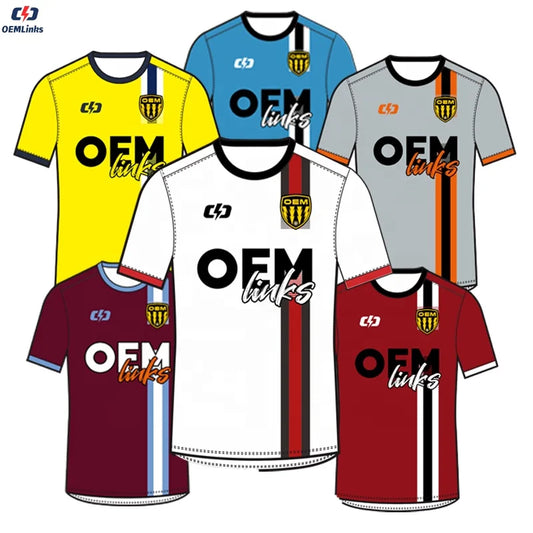 Wholesale Breathable Soccer Jersey Hot Selling Football Uniform Men Football Jersey Women Soccer Jersey