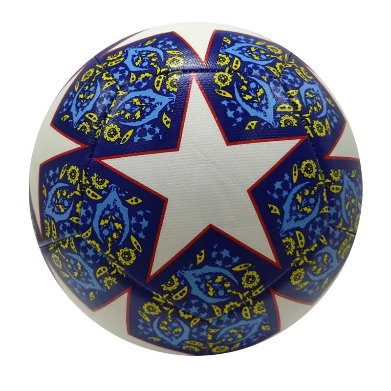 Size 5 Rebounder PVC Soccer Ball for Adult Students for Competition Training Exams Football Games