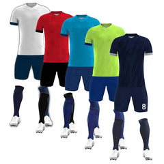 New Arrival 100% Polyester Strip Custom Athletic Soccer Wear