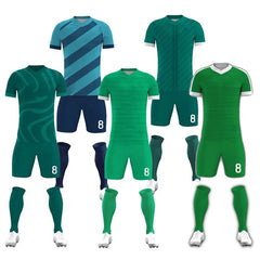 Wholesale Customized Dye Sublimation  Striped Soccer Wear Jersey for Sale