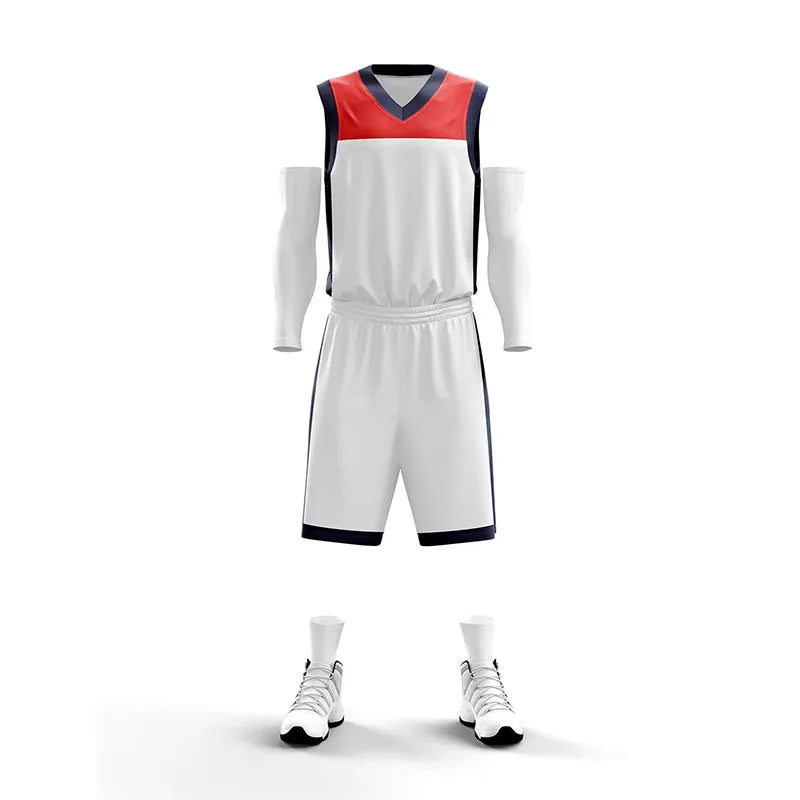 Factory Wholesale Custom Unisex Basketball Clothes Kit Low New Arrival Design Quick Dry Men Sublimation Basketball Jersey Custom