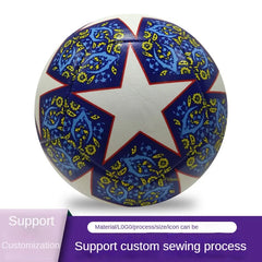 Size 5 Rebounder PVC Soccer Ball for Adult Students for Competition Training Exams Football Games