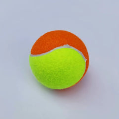 Dual-Color Training Tennis Balls for Adults Kids-High Elasticity 2.5" Diameter 1.15m Bounce Durable Portable Sports Balls