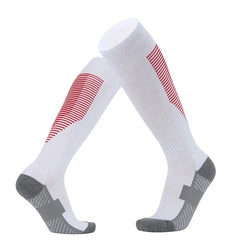 Custom logo Cotton Black White Compression Socks Unisex Designer Grip Football Soccer Sport Socks Men