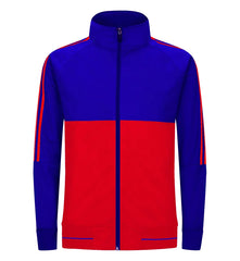 Custom Logo Sweatsuit Sets Joggers Football Training Men Sport Jogging Zip Tracksuits Set Plain Soccer Zip Tracksuit for Men