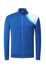 Custom Sublimated Printing Football Zip Jacket Shirt Wear Uniform Team Jersey Set Soccer Training Tracksuit