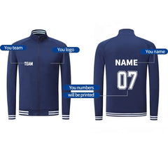 2024 Custom Training Gym Track Suits Hot Sale Custom Jogging Zip Tracksuit Football Tracksuits Team Soccer Tracksuit