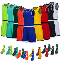 Custom High Quality OEM Blank Basketball Jersey Teams Men's Youth Plain Basketball Wear Vest