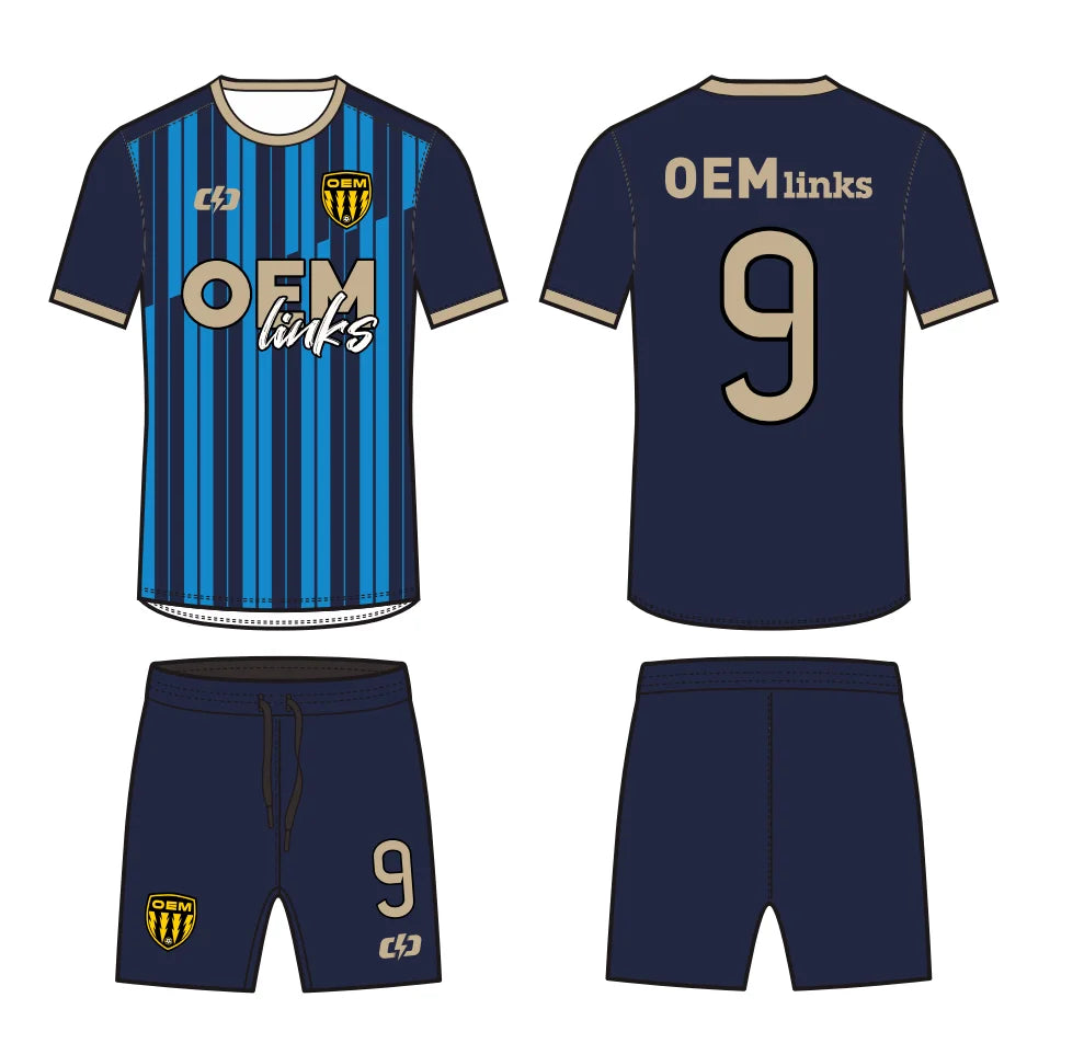 Wholesale Best Cheap Footnall Jersey Breathable Soccer Wear Dry Quick Soccer Jersey Football Wear