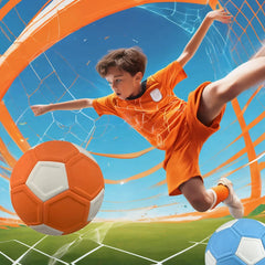 Wholesale Custom Logo EVA Curve Soccer Ball Set Machine Stitched Football Kits Training Sports Gifts for Kids Bulk Order