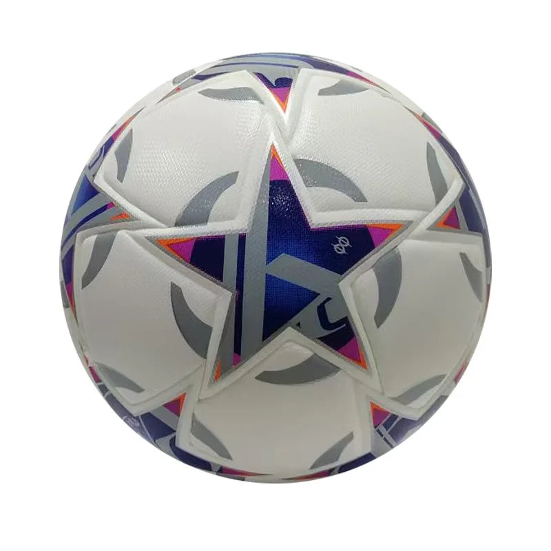 No.4 Youth Football School Teacher Recommended Training Soccer Ball PVC Leather Custom Logo Available Machine Sewn for Students