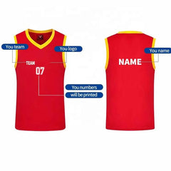 Different Styles High Quality Men Basketball Jersey Quick Dry Wholesale Team Uniforms Wear Basketball Shirts