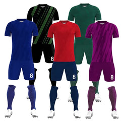 High Quality Sublimation Long Sleeve Soccer Wear Uniform