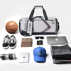 New Large Outdoor Sports Bag Custom Multi Function Sports Duffle Bag With Shoes Campartment Duffle Travel Bag