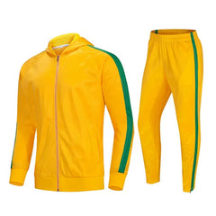 Long Sleeve Sports Shirt Men Outdoor Sweatshirt Football Jerseys Sports Jogging Zip Jackets Football Training Tracksuit