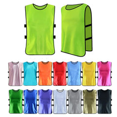 Hot Sale Polyester Custom Number Soccer Mesh Scrimmage Training Vests Cheap lacrosse Pinnies