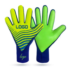 Custom Protective Professional Football Goalkeeper Gloves High Quality Latex Goalie Gloves Soccer Football Goalkeeper Gloves