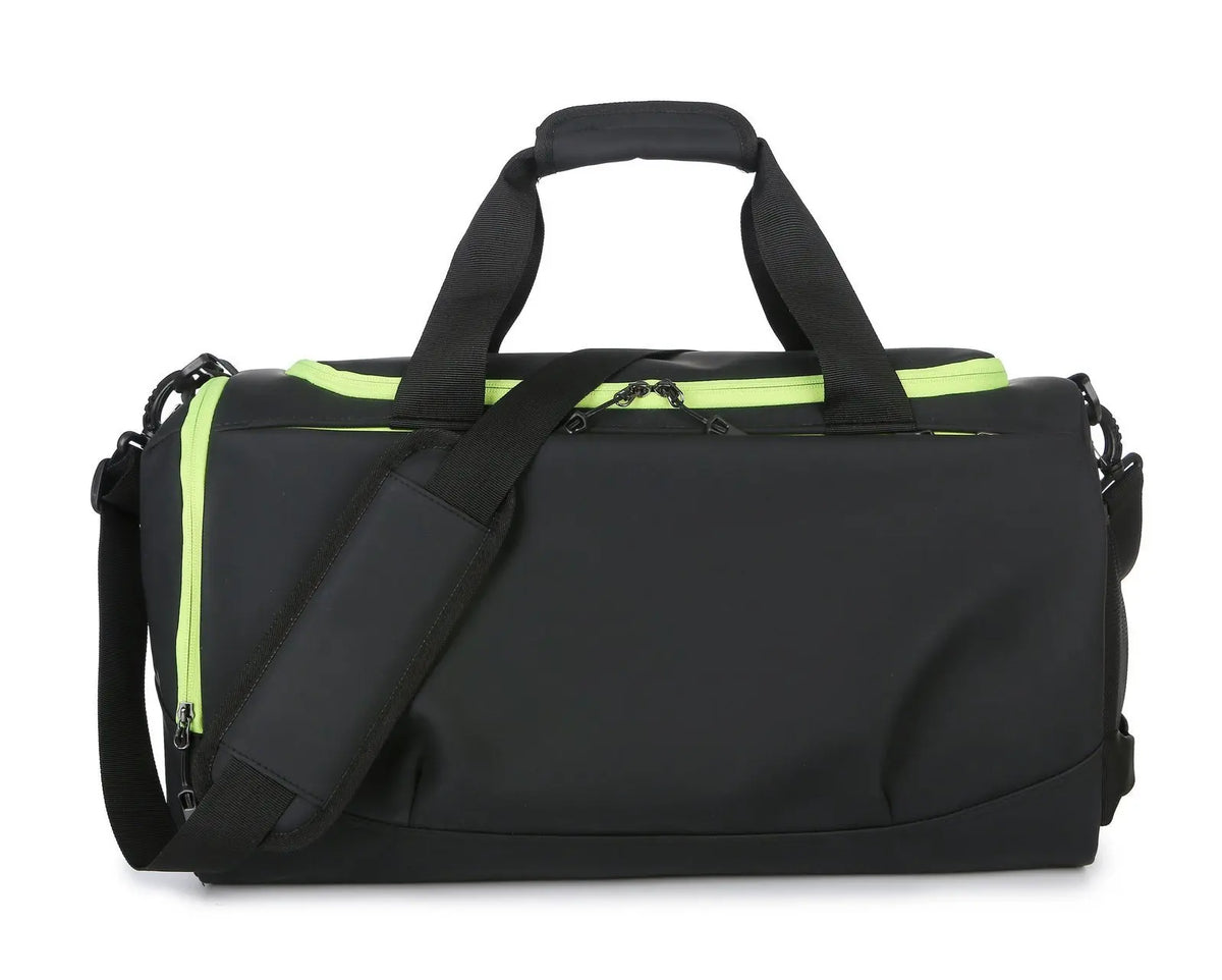 Wholesale Low MOQ Stock Waterproof Custom Nylon Men Women Soccer Bag Travelling Handbags Weekend Duffel Bag