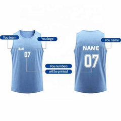 Factory Wholesale Custom Sportswear for Gym Fitness Vest Training Bib Vest for Football Team  Yoga Narrow-shouldered Vest