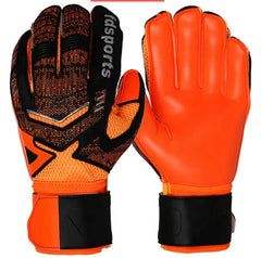 Soccer Goalkeeper Gloves Latex With Finger Protection for Children Adults Football Goalie Gloves