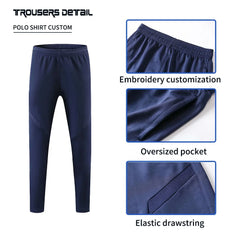 Custom Tracksuit Sport Tracksuit Autumn Winter Sportswear Football Jacket Jogger Pants Set