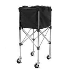 Tennis Hoppers Tennis Ball Hopper Foldable Tennis Ball Cart with Wheels