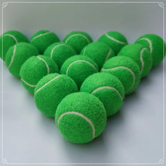 2.5" Tennis Balls Adults Synthetic Wool Natural Rubber Bounce Height 135-145cm Durable High Elasticity Portable Sports